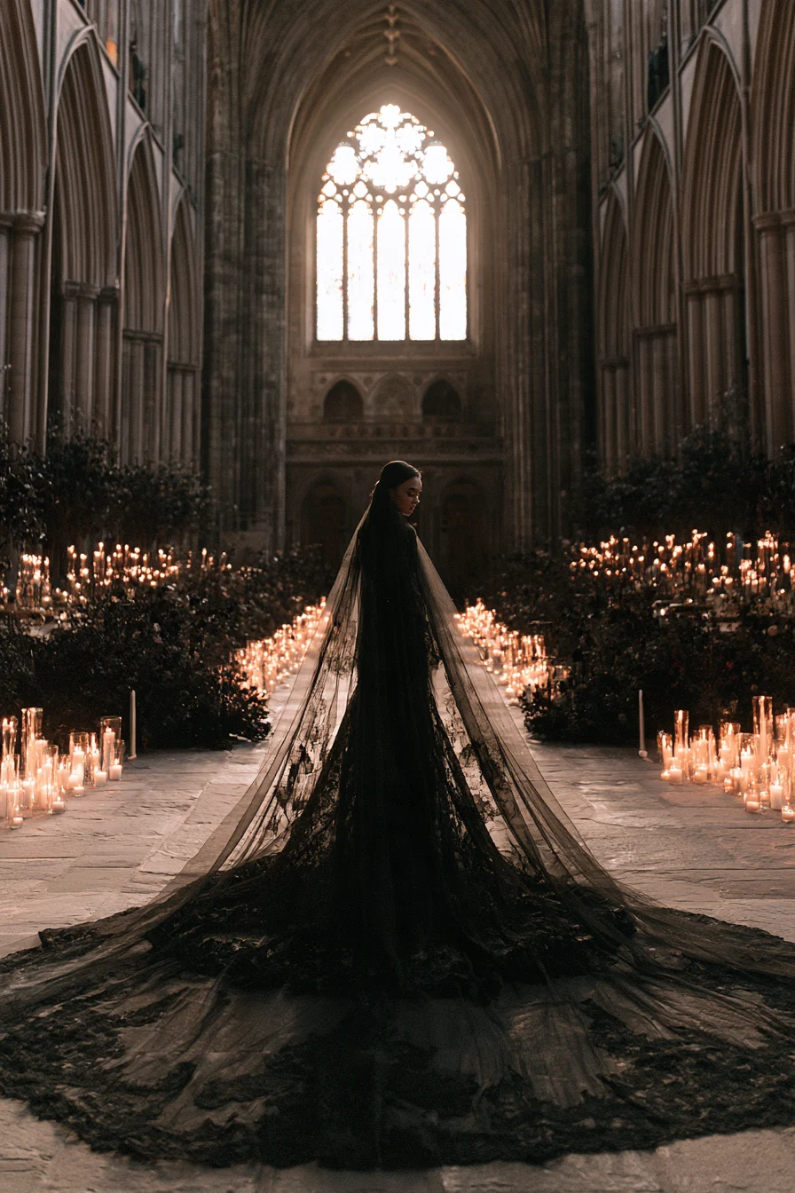27 Gothic Wedding Dress Ideas for a Dark and Romantic Bridal Look