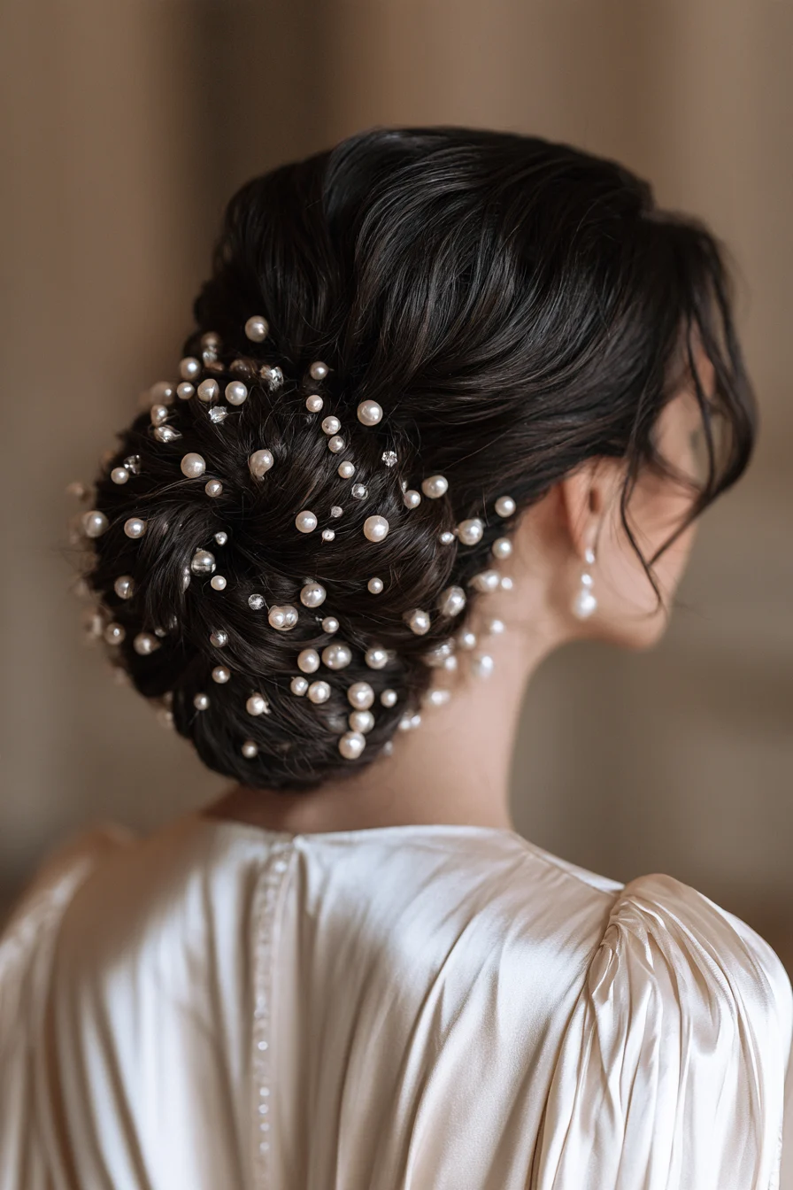 27 Elegant Bridal Hair Buns for a Beautiful Wedding Look
