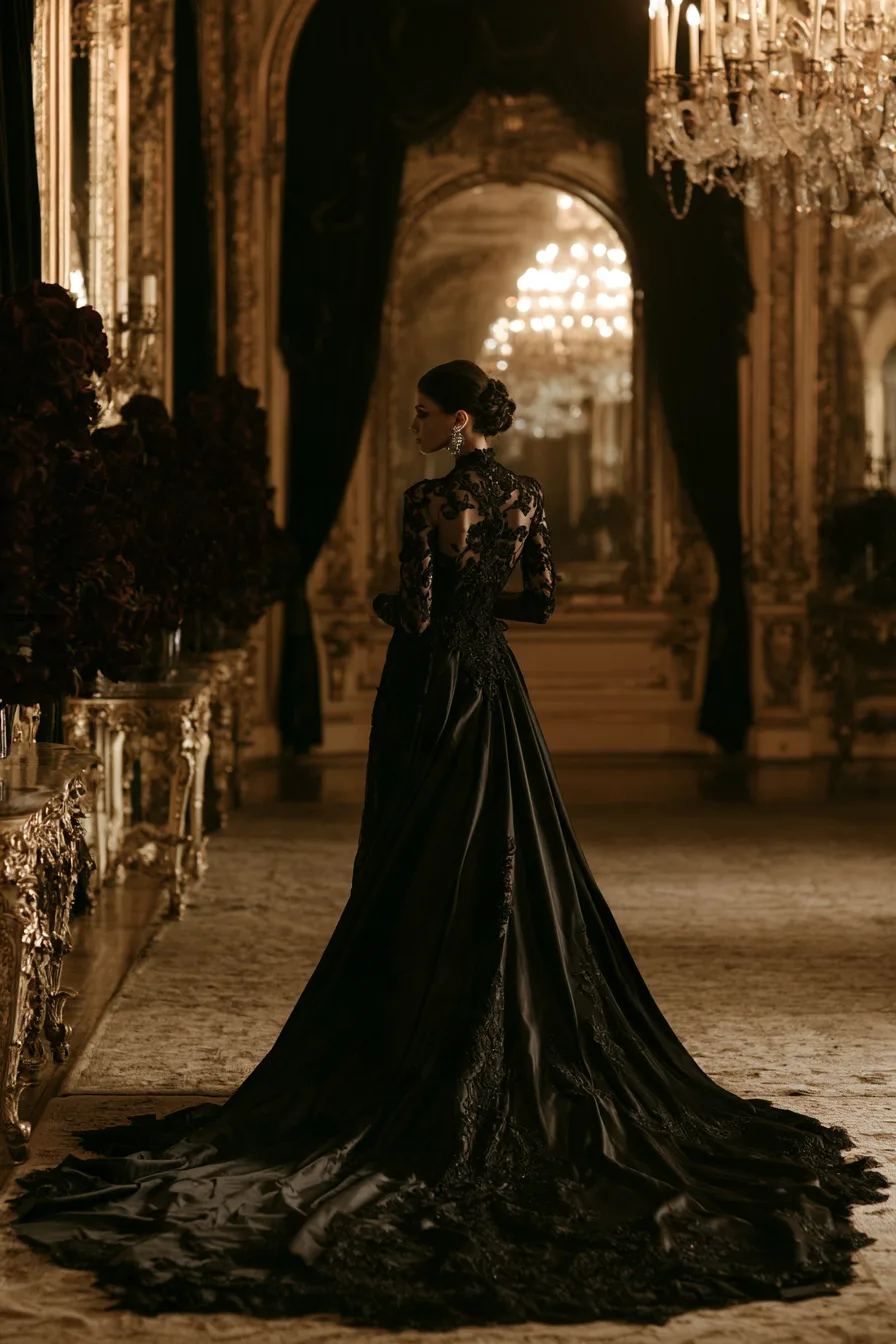 27 Gothic Wedding Dress Ideas for a Dark and Romantic Bridal Look