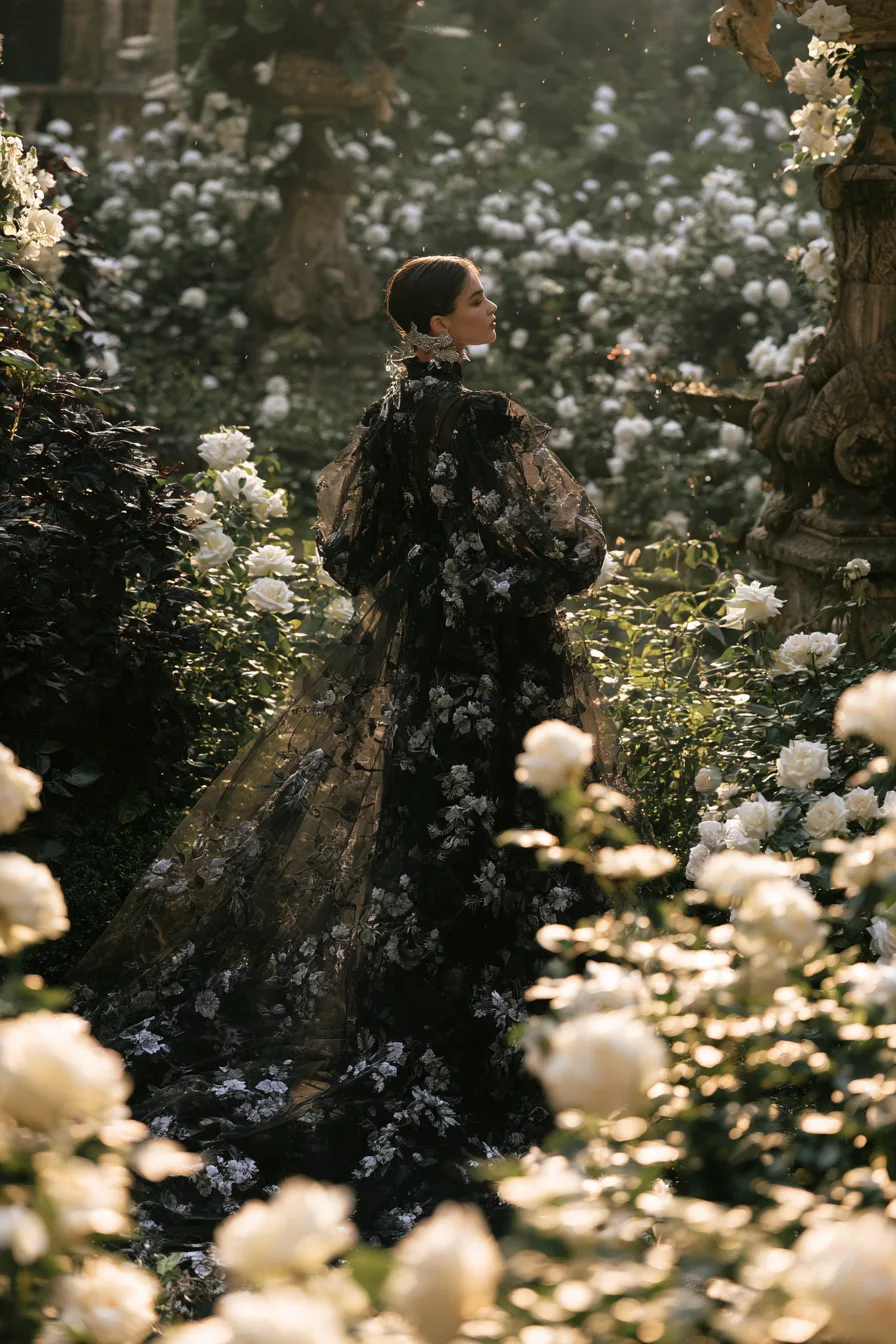 27 Gothic Wedding Dress Ideas for a Dark and Romantic Bridal Look