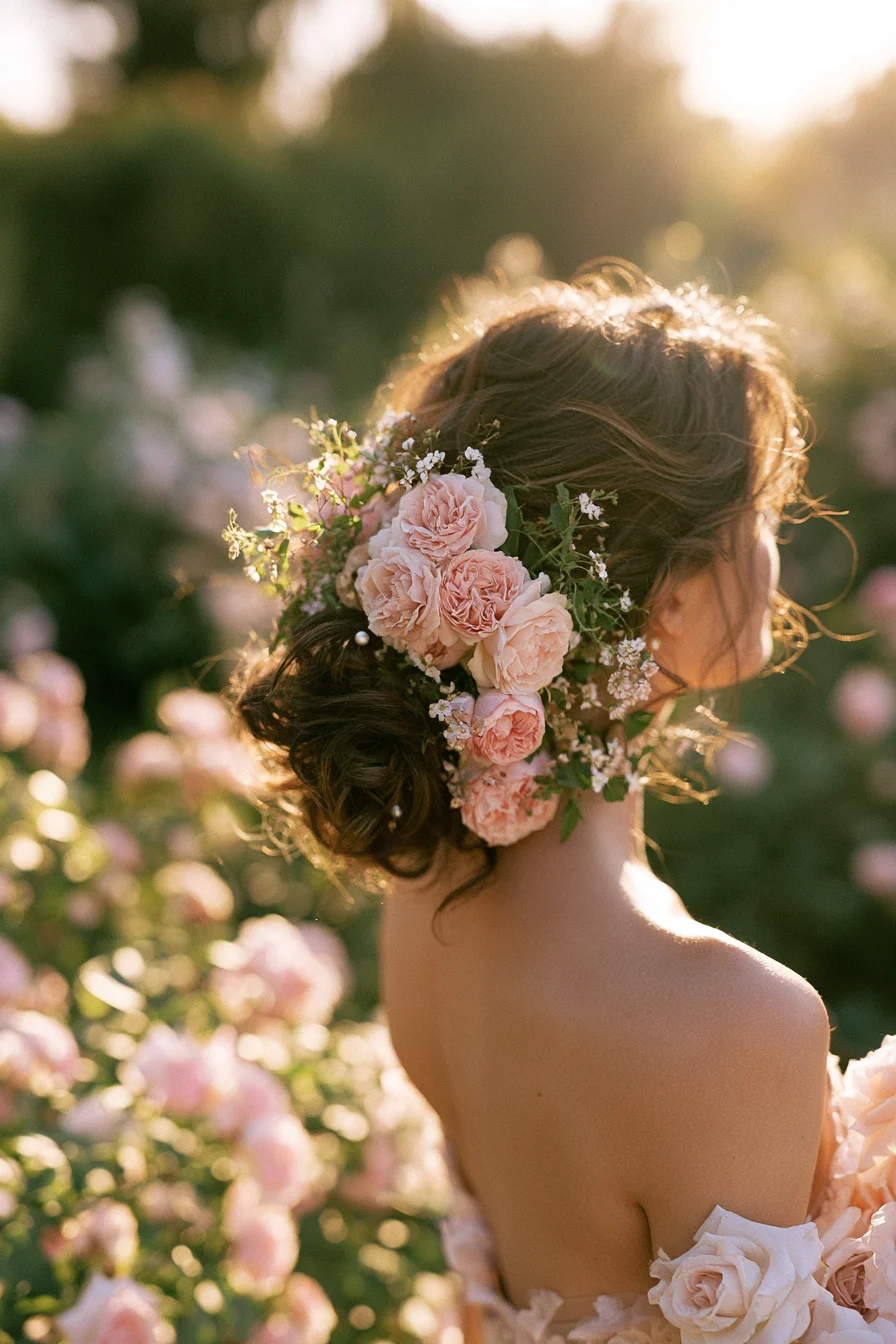 27 Elegant Bridal Hair Buns for a Beautiful Wedding Look