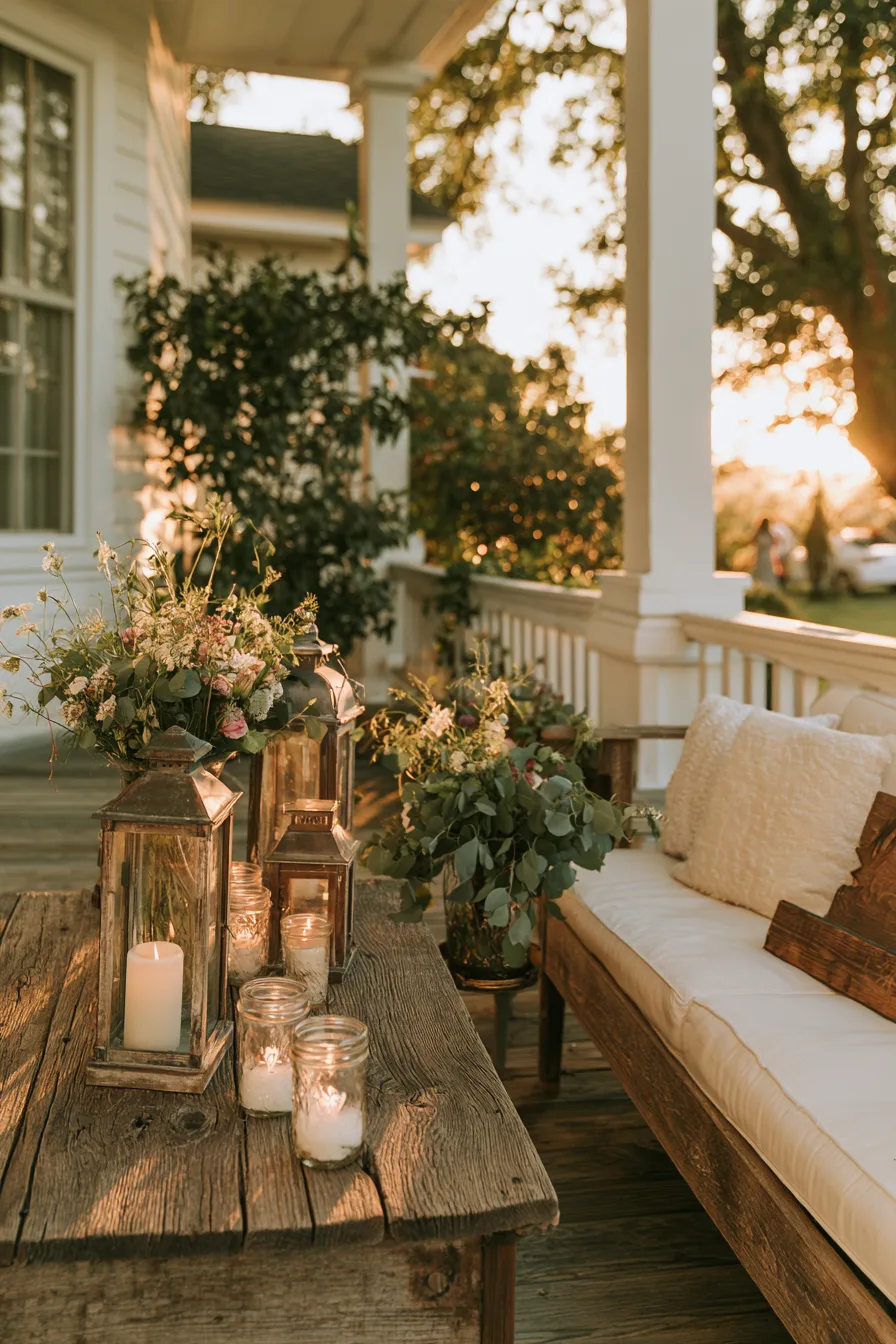 27 Beautiful Porch Wedding Decorations for a Romantic and Unforgettable Celebration