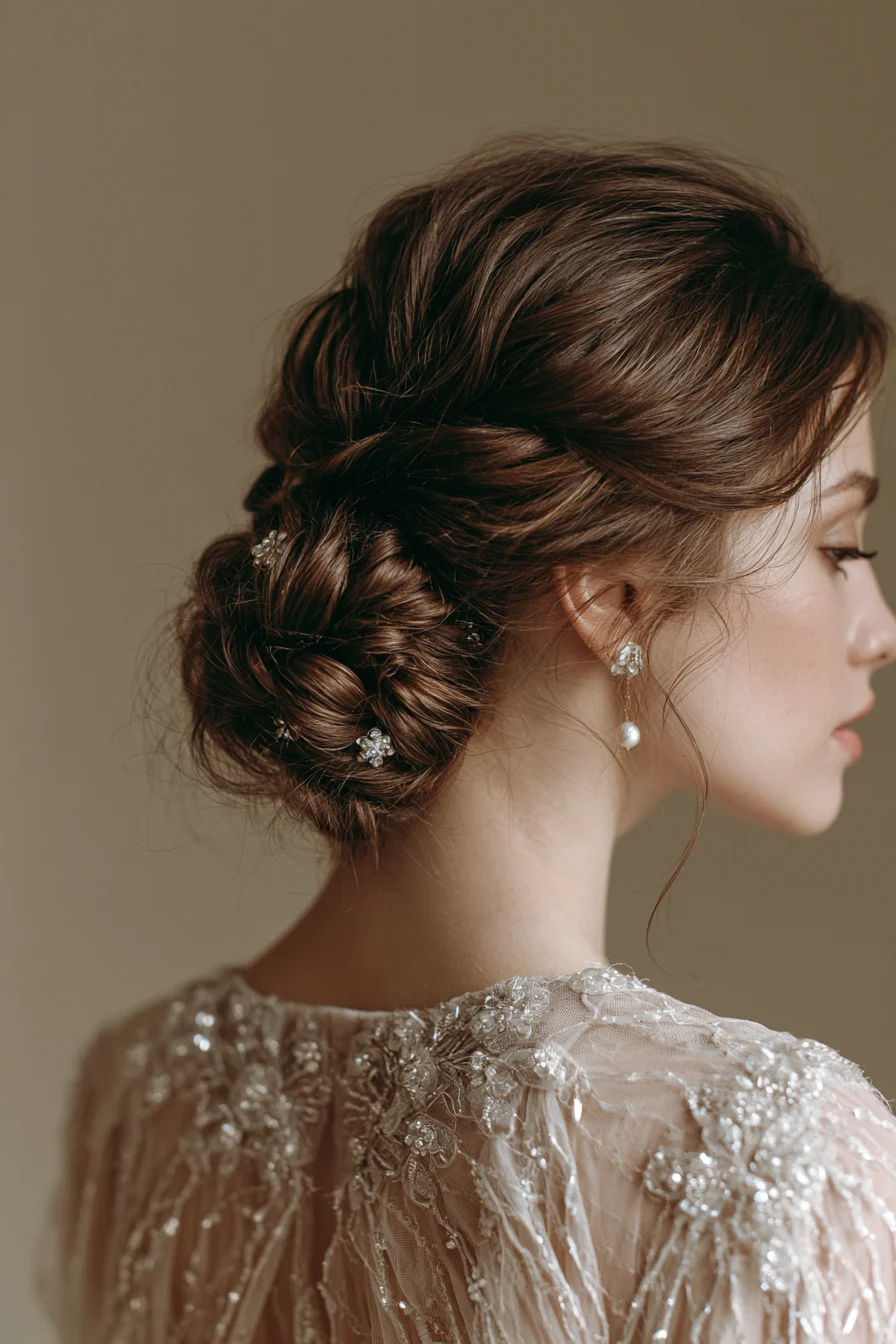 27 Elegant Bridal Hair Buns for a Beautiful Wedding Look