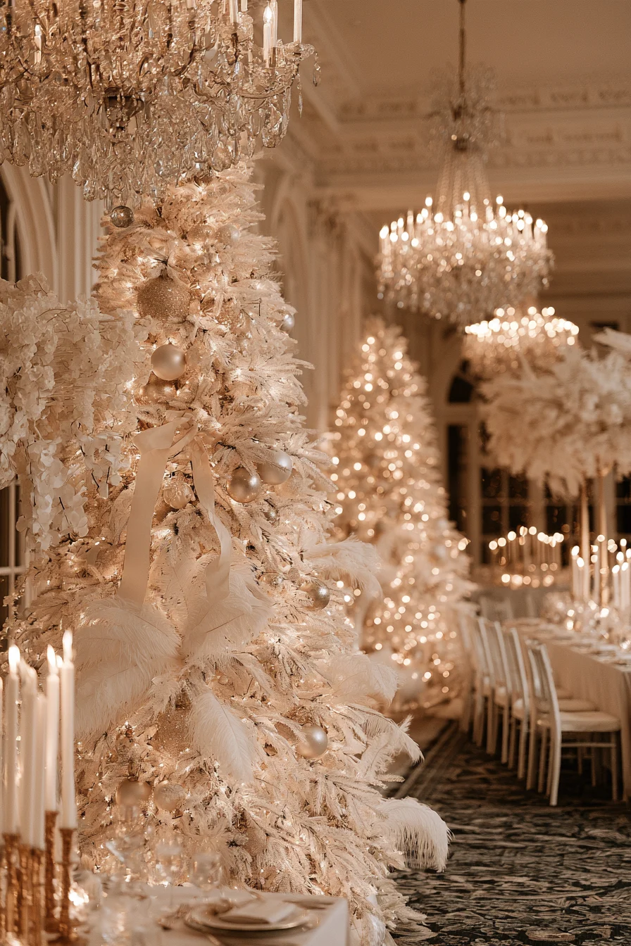 27 Beautiful Wedding Christmas Tree Ideas for a Magical Holiday Celebration